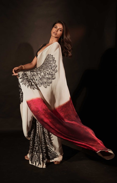 Printed Saree