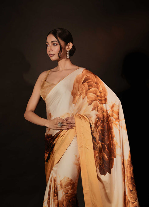 Printed Saree