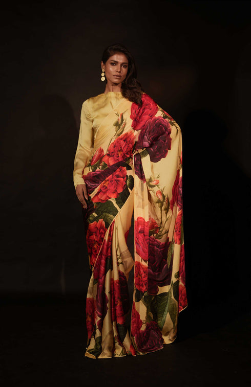 Printed Saree