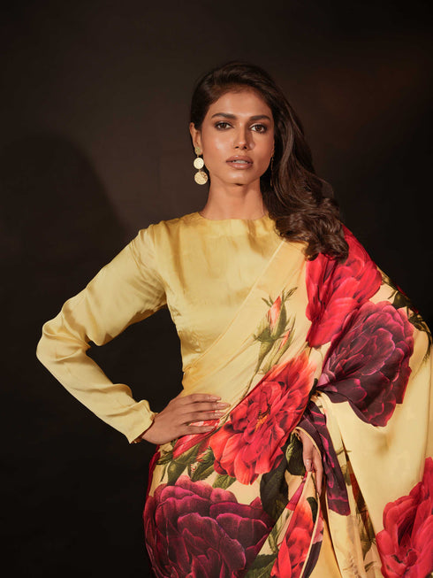 Printed Saree