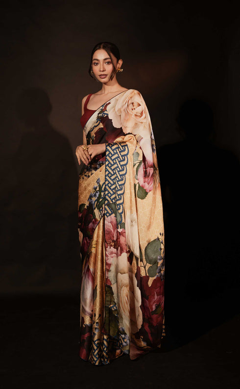 Printed Saree