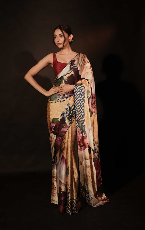 Printed Saree