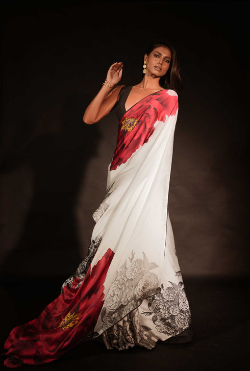 Printed Saree