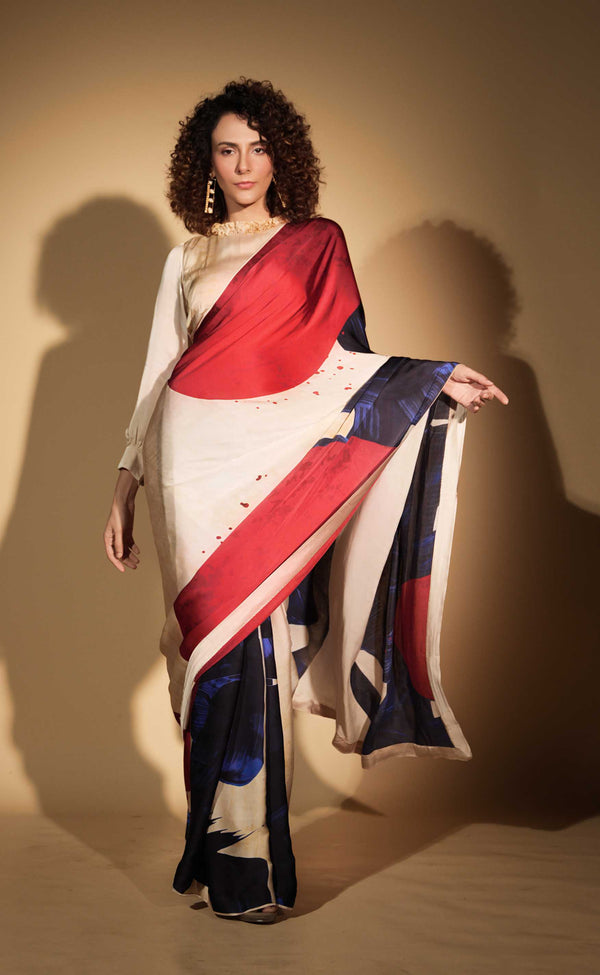 Printed Saree