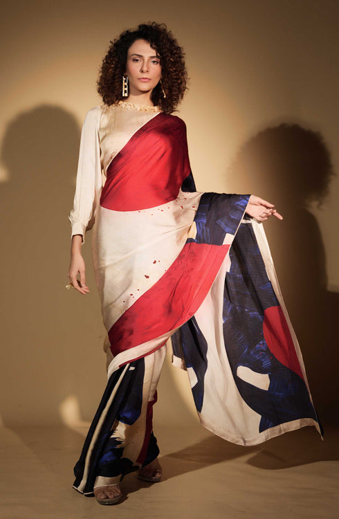 Printed Saree