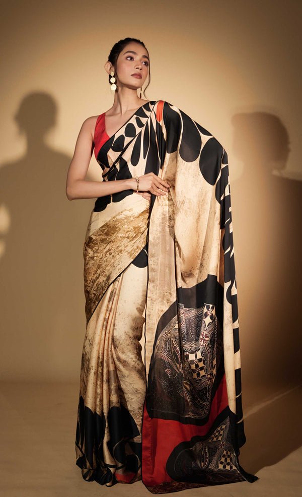 Printed Saree