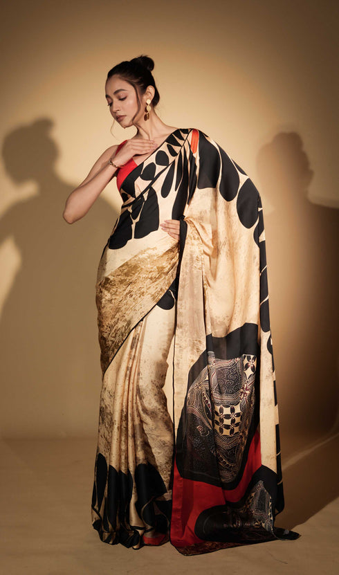 Printed Saree