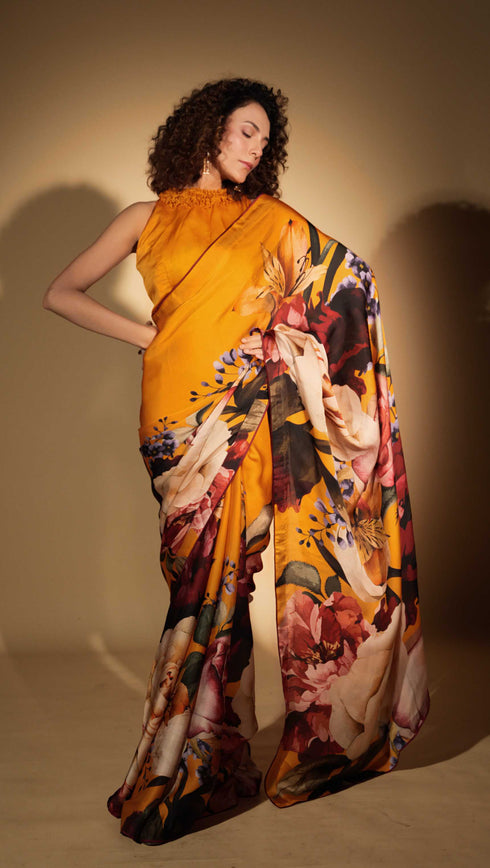 Printed Saree