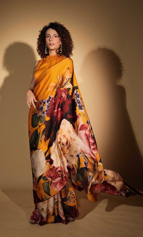 Printed Saree