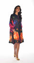 Printed Shirt Dress