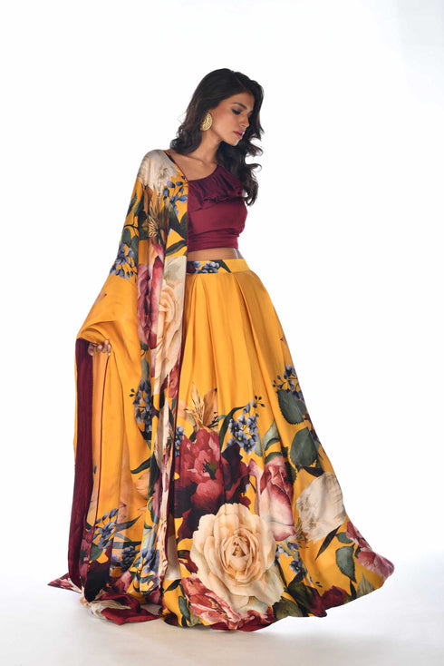 Printed Lehenga