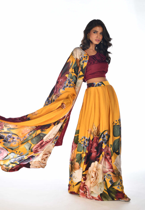 Printed Lehenga