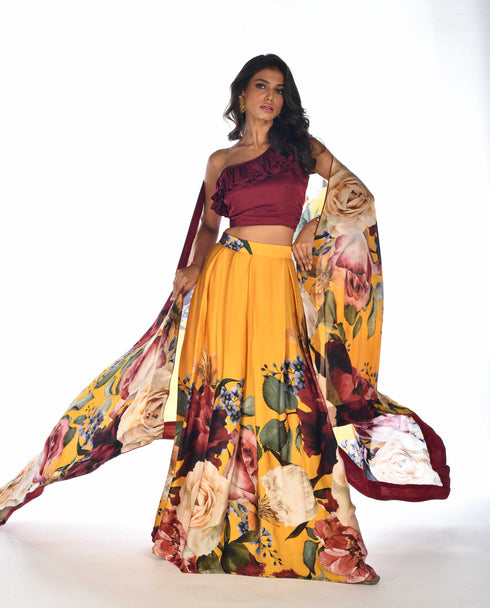 Printed Lehenga