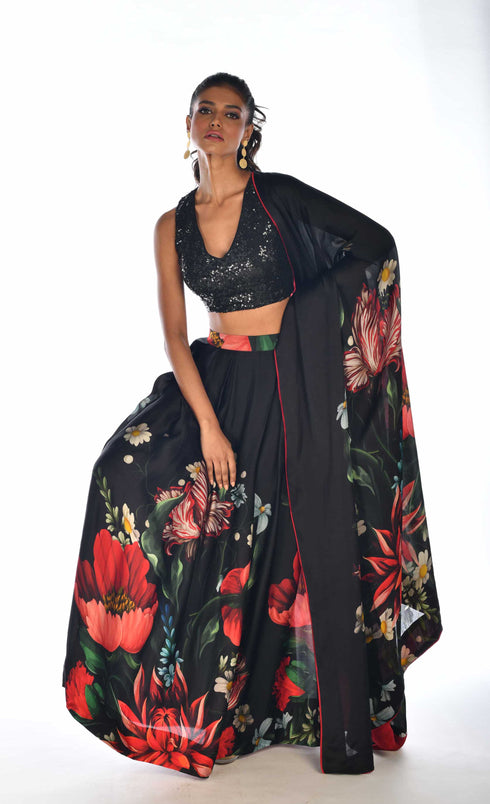 Printed Lehenga