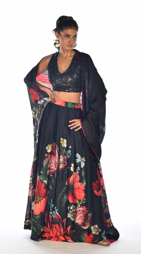 Printed Lehenga