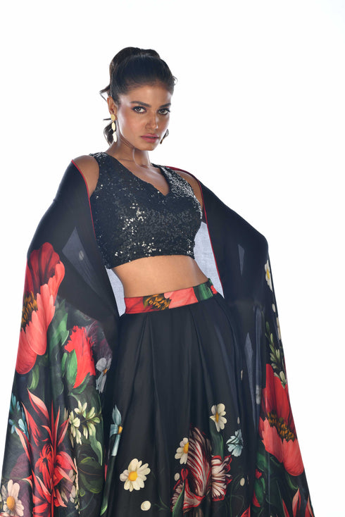 Printed Lehenga