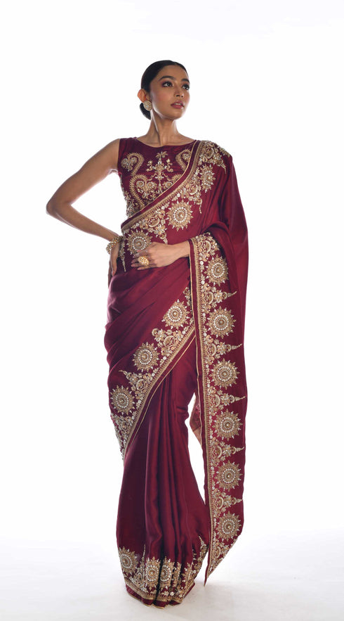 Embroidered Saree