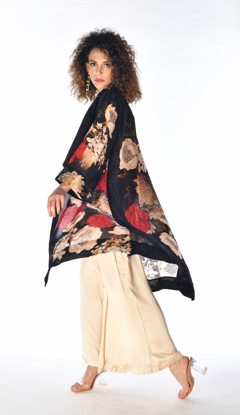 Printed Cape Set