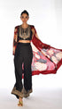 Embroidered Cape Set