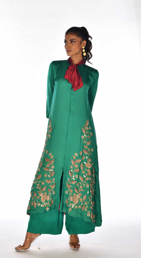 Embroidered Kurta Set