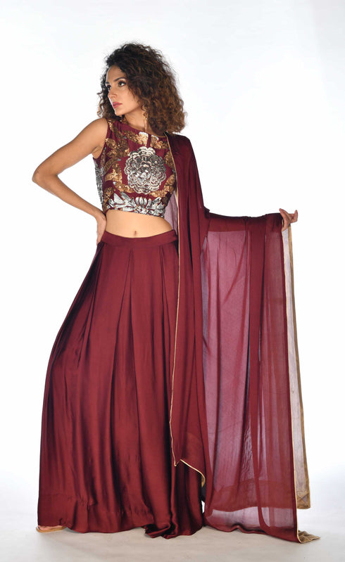 Embroidered Lehenga