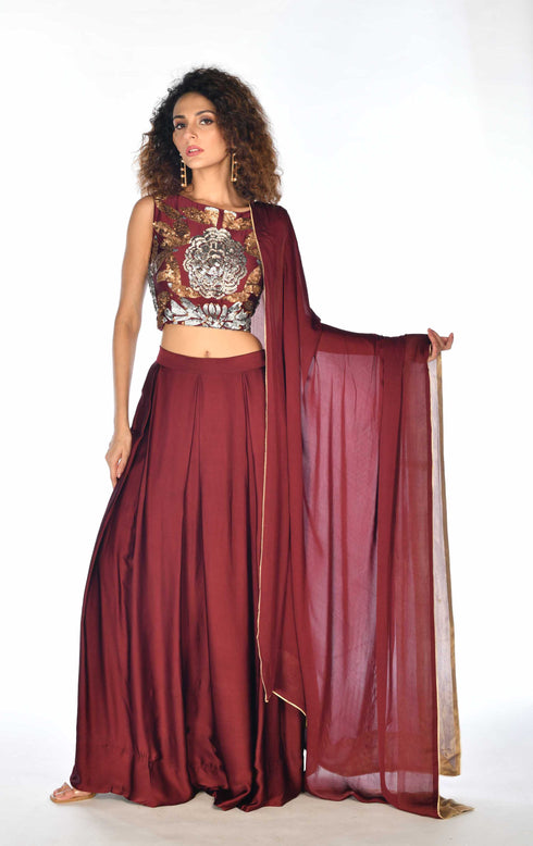 Embroidered Lehenga