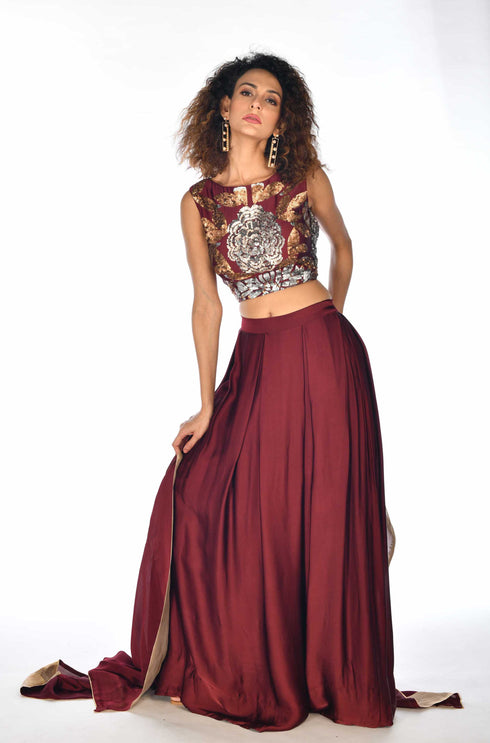Embroidered Lehenga