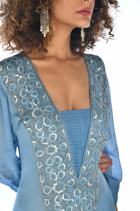 Embroidered Kurta Set