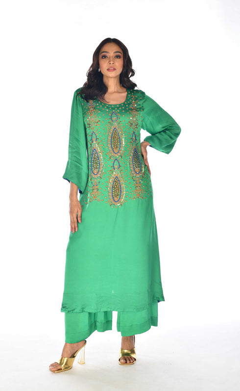 Embroidered Kurta Set