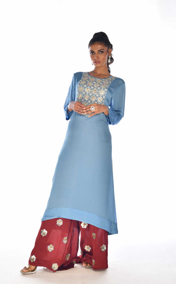 Embroidered Kurta Set