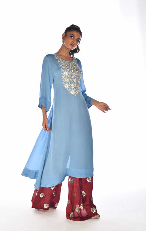 Embroidered Kurta Set