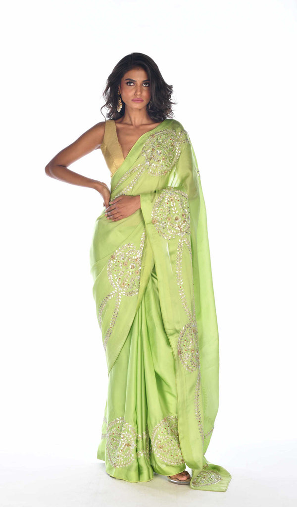 Embroidered Saree