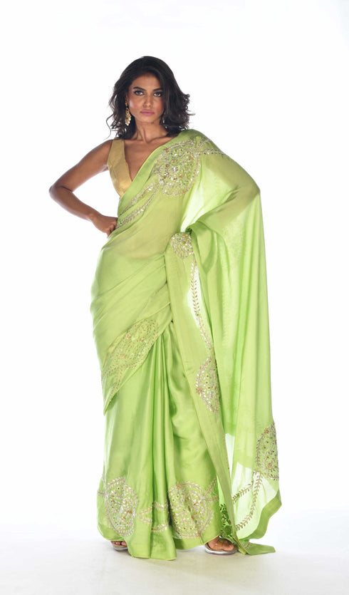 Embroidered Saree