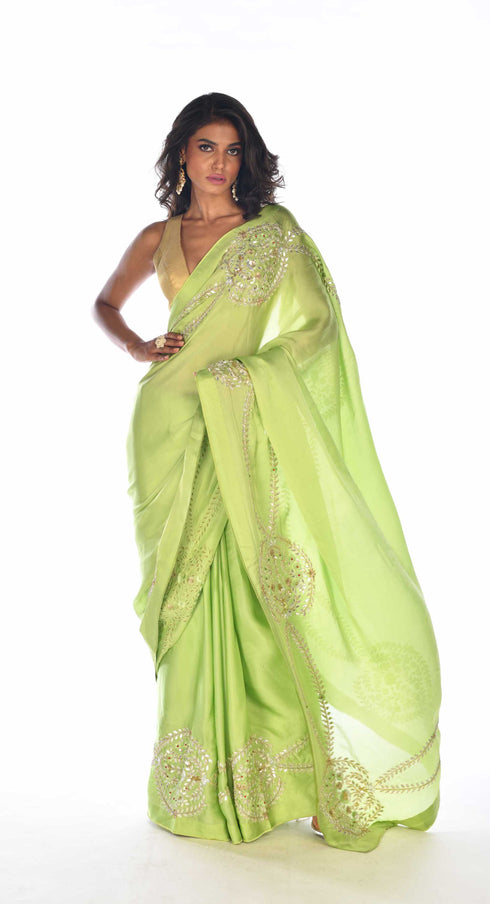 Embroidered Saree