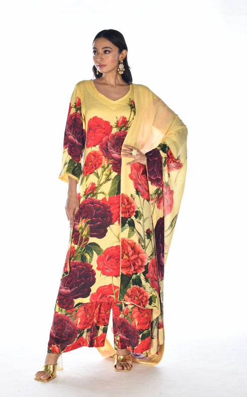 Printed Kurta Set
