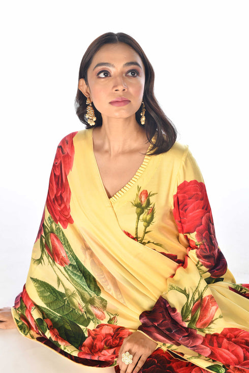 Printed Kurta Set