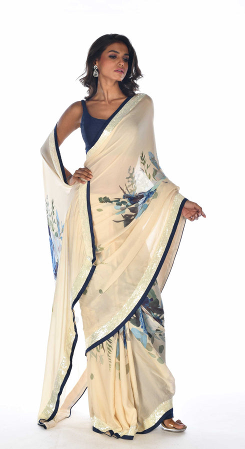 Printed Saree