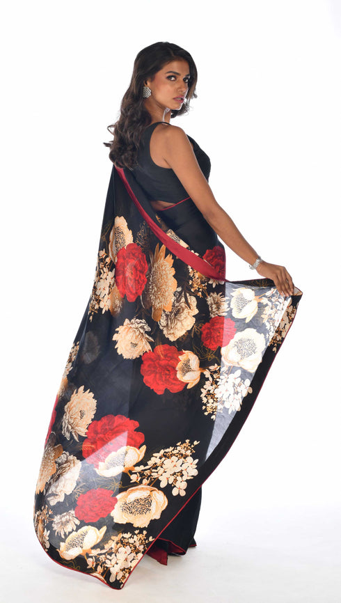 Printed Saree