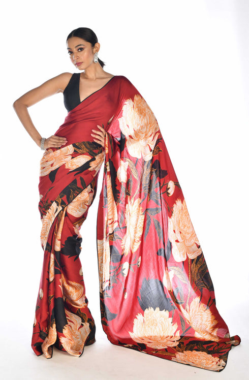 Printed Saree