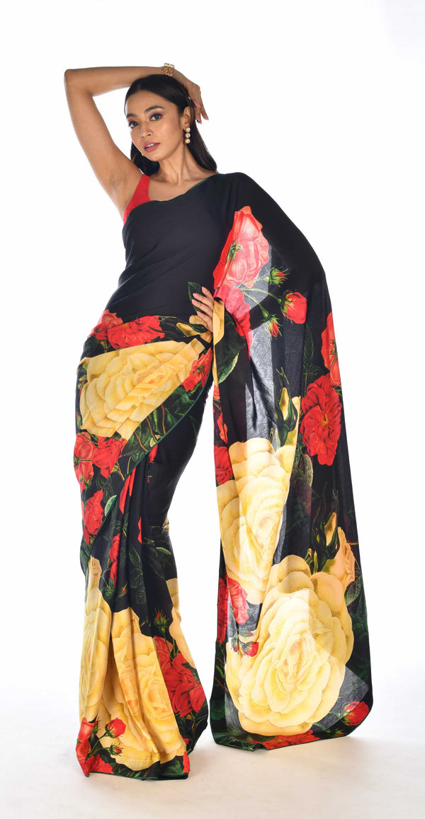 Printed Saree