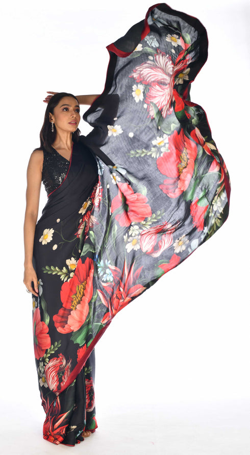 Printed Saree
