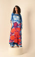 Printed Kaftan Set
