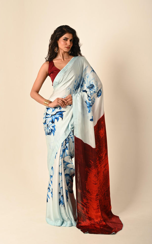 Printed Saree
