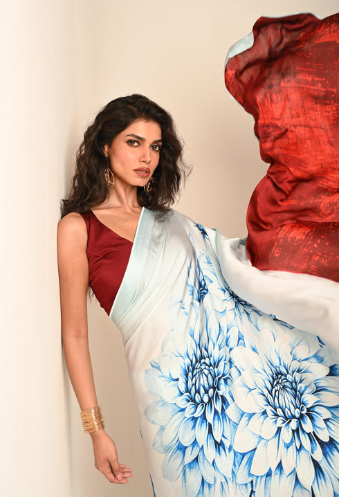 Printed Saree