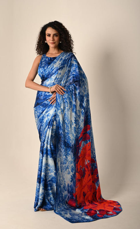 Printed Saree