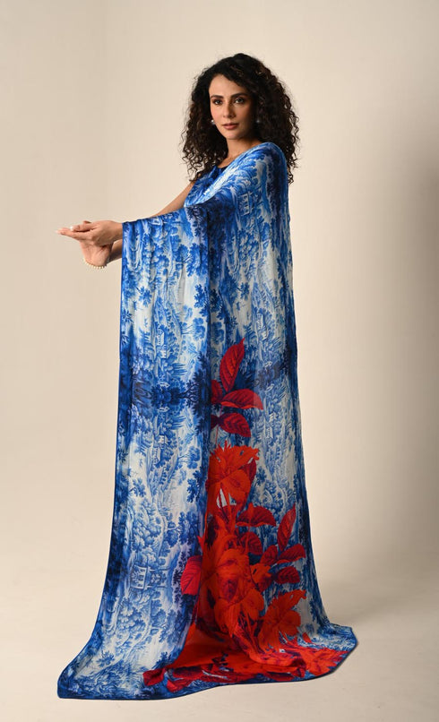 Printed Saree