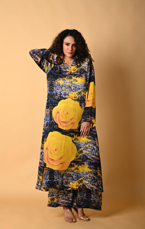Printed Kurta Set