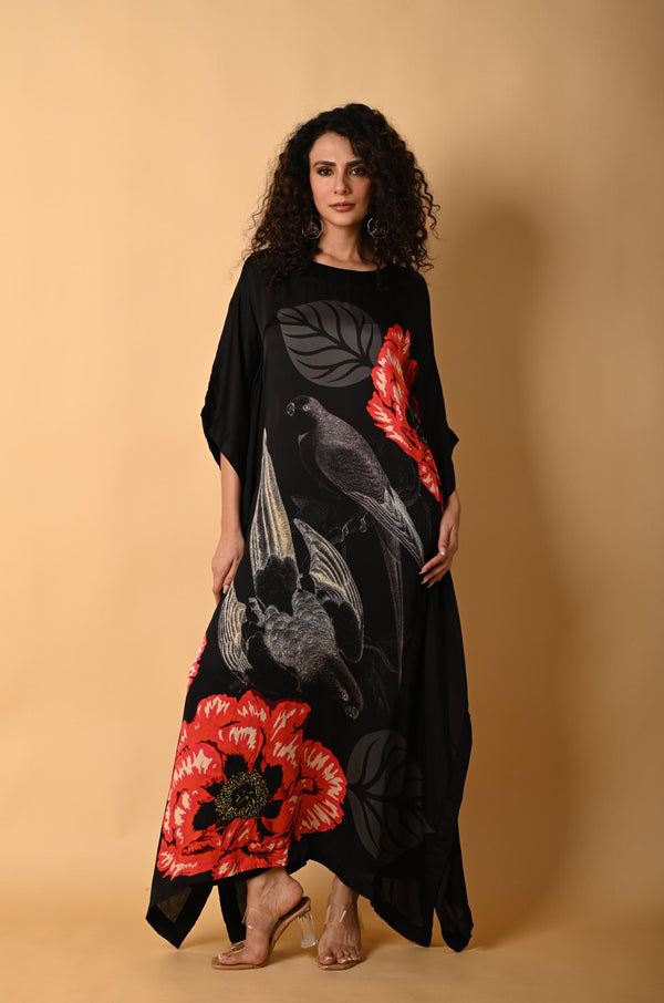 Printed Kaftan Set