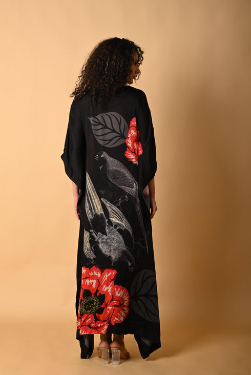 Printed Kaftan Set