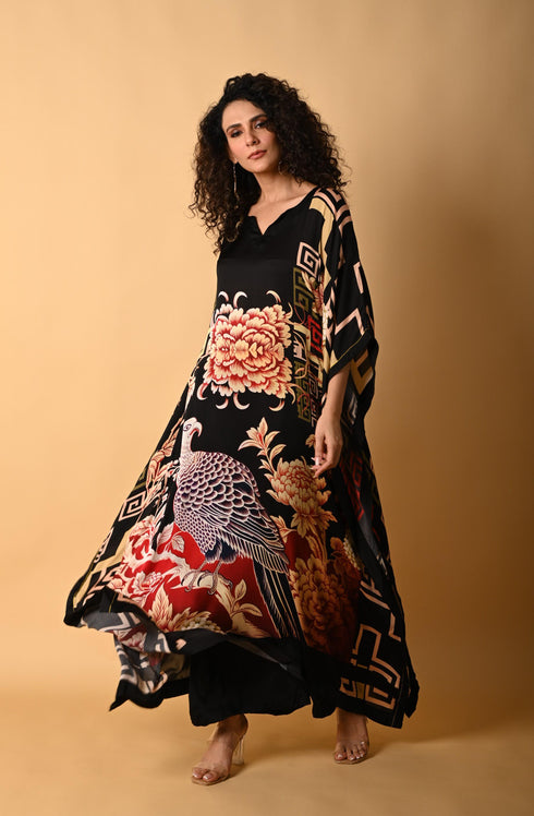 Printed Kaftan Set